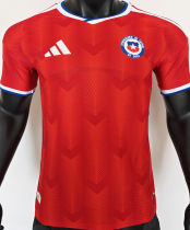2026/27 Chile Home Red Player Version Soccer Jersey