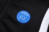 2026/27 PSG Black Zipper Jacket Tracksuit
