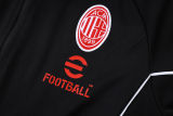 2026/27 AC Black Jacket Tracksuit
