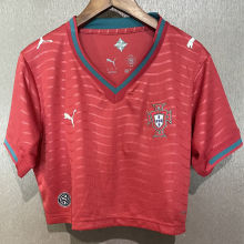 2026/27 Portugal Home Red Women Soccer Jersey  女