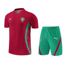 2026/27 Morocco Red Training Jersey(A Set)