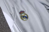 2026/27 RM Grey White Kids Jacket Tracksuit