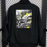 2026 RM x MARVEL Special Edition Black Windbreaker
