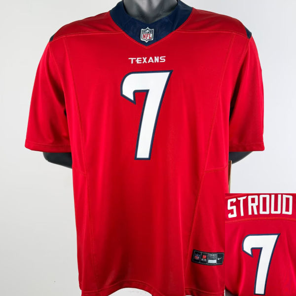STROUD #7 Men's Houston Texans NFL Jersey 德州人