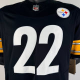 HARRIS #22 Men's Pittsburgh Steelers NFL Jersey 钢人