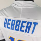HERBERT #10 Men's Los Angeles Chargers NFL Jersey 闪电