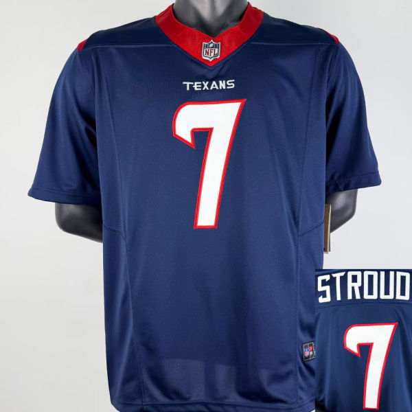 STROUD #7 Men's Houston Texans NFL Jersey 德州人