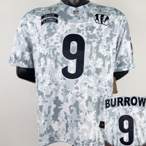 BURROW #9 Men's Cincinnati Bengals NFL Jersey  猛虎