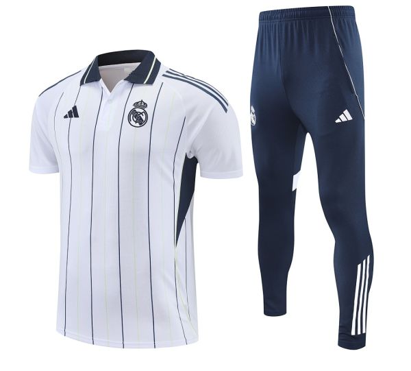 2026/27 RM White POLO Training Tracksuit