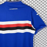 2015/2016 Sampdoria Home Retro Soccer Jersey