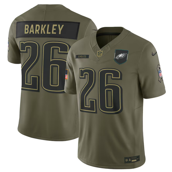BARKLEY #26 Men's Philadelphia Eagles NFL Jersey  老鹰