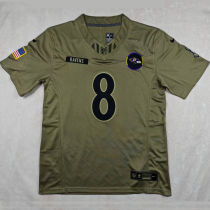 JACKSON #8 Men's Baltimore Ravens NFL Jersey 乌鸦