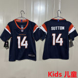 SUTTON #14 Denver Broncos Kids NFL Jersey 野马