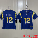 NACUA #12 Los Angeles Rams Kids NFL Jersey 公羊