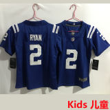 RYAN #2 Indianapolis Colts Kids NFL Jersey 小马