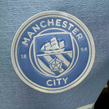 2026/27 Man City Home Blue Player Version Soccer Jersey