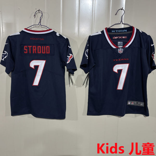 STROUD #7 Houston Texans Kids NFL Jersey 德州人