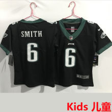 SMITH  #6 Philadelphia Eagles Kids NFL Jersey 老鹰