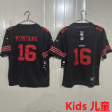 Copy MONTANA #16 San Francisco 49ers Kids NFL Jersey 49人