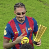 巴傻用 SUPERCOPA DE ESPANA + 15 Gold Patch 2026 西超级杯 + 胸前小字  (You can buy it alone OR tell us which jersey to print it on)