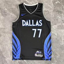 2026/27 Mavericks DONCIC #77 Black City version NBA Jersey