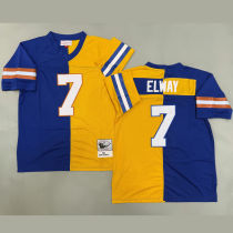 ELWAY #7 Men's Denver Broncos Retro NFL Jersey 野马