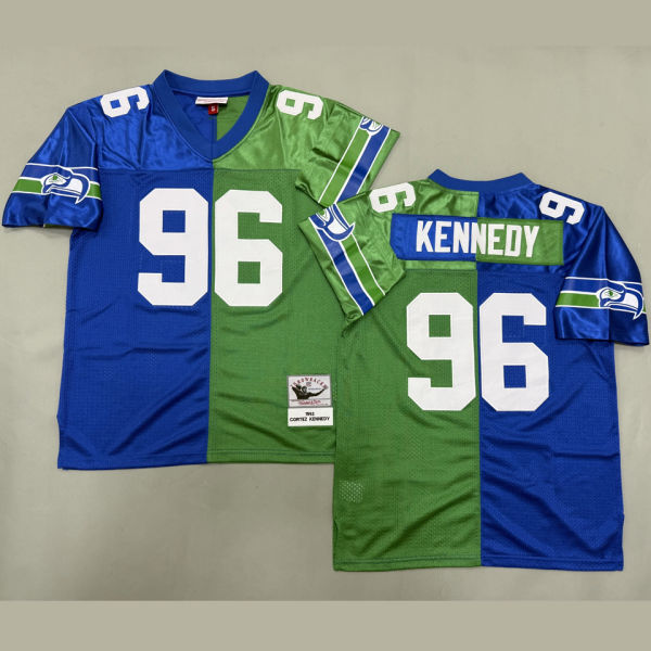 KENNEDY #96 Seattle Seahawks Retro NFL Jersey 海鹰