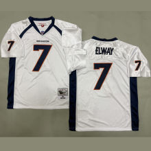 ELWAY #7 Men's Denver Broncos Retro NFL Jersey 野马