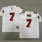 VICK #7 Men's Atlanta Falcons Retro NFL Jersey 猎鹰
