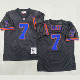 ELWAY #7 Men's Denver Broncos Retro NFL Jersey 野马