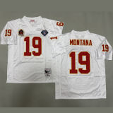 MONTANA #19 Men's Kansas City Chiefs Retro NFL Jersey 酋长