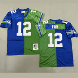 FAN #12 Seattle Seahawks Retro NFL Jersey 海鹰