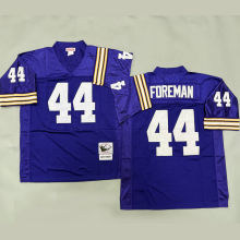 FOREMAN #44 Men's Minnesota Vikings Retro NFL Jersey 维京人
