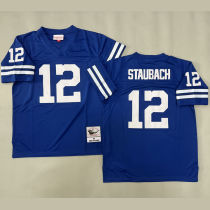 STAUBACH #12 Men's Dallas Cowboys Retro NFL Jersey 牛仔