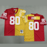 RICE #80 Men's San Francisco 49ers Retro NFL Jersey 49人