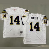 FOUTS #14 Men's Los Angeles Chargers Retro NFL Jersey 闪电