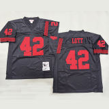 LOTT #42 Men's San Francisco 49ers Retro NFL Jersey 49人
