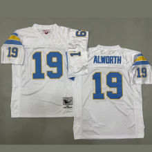 ALWORTH #19 Men's Los Angeles Chargers Retro NFL Jersey 闪电