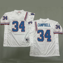 CAMPBELL #34 Men's Tennessee Titans Retro NFL Jersey  泰坦