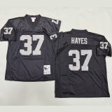 HAYES #37 Men's Las Vegas Raiders Retro NFL Jersey 突袭者