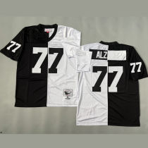 ALZADO #77 Men's Las Vegas Raiders Retro NFL Jersey 突袭者