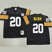 BLEIER #20 Men's Pittsburgh Steelers Retro NFL Jersey 钢人