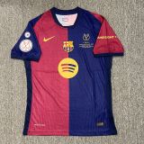 2024/25 BA  Home Player Version Soccer Jersey球员版（Have RFEF 31 + Final Font ）带国王杯章和胸前决赛小字