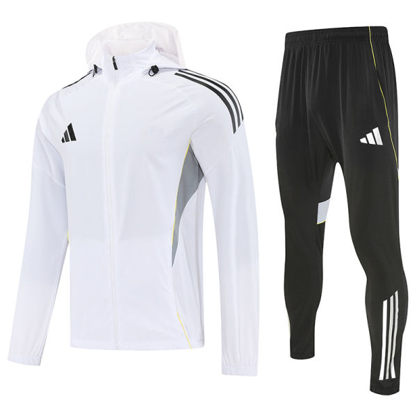 2026/27 AD~ White Hoody Zipper Jacket
