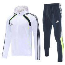 2026/27 AD~ White Hoody Zipper Jacket