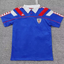 1994/1995 Bilbao AT Away Blue Retro Soccer Jersey