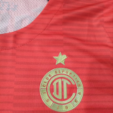 2025/26 Deportivo Toluca Home Red Fans Soccer Jersey ( With Star )托卢卡