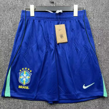 2026/27 Brazil Home Blue Fans Shorts Pants