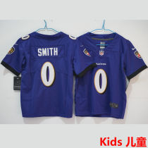 SMITH #0 Baltimore Ravens Kids NFL Jersey 乌鸦