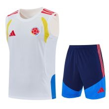 2026/27 Colombia White Vest Training Jersey (A Set)